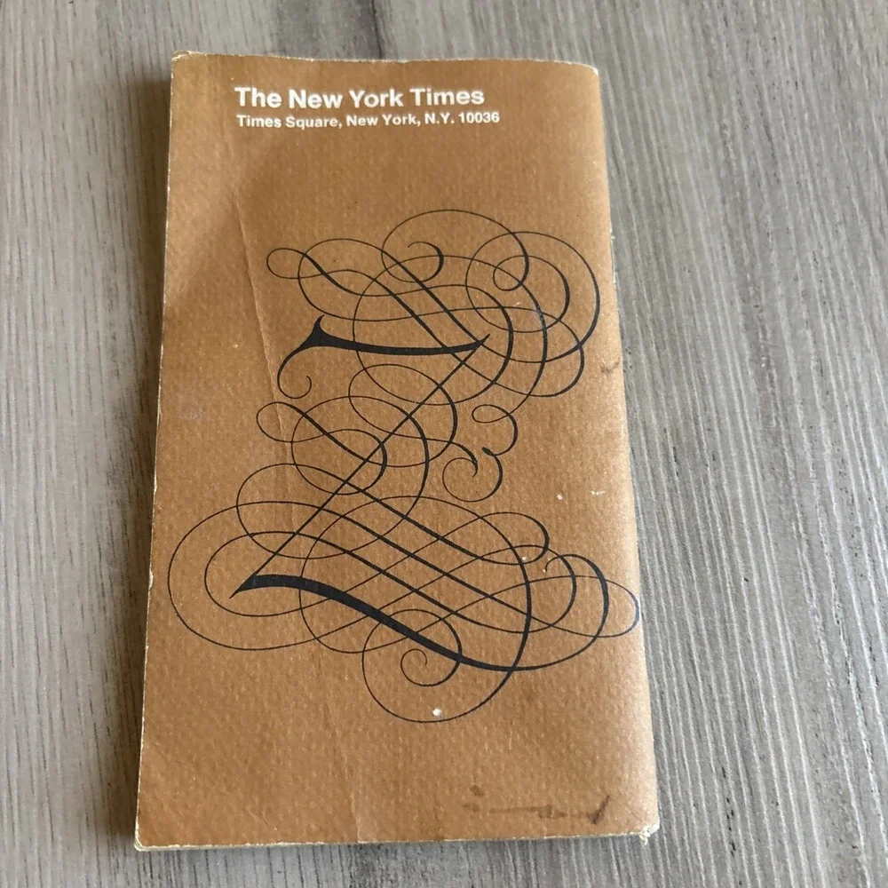 Vintage Rare The New York Times Guide to Good Dining Fall-winter 1966-1967